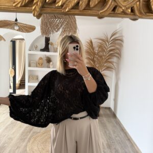 TOP LIVIA - NOIR