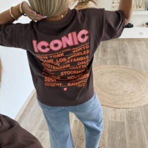 TEE SHIRT CHOCO - ICONIC