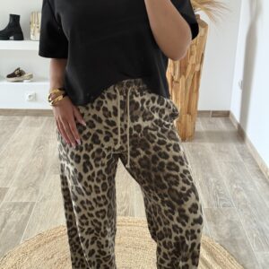 PANTALON LEOPARD