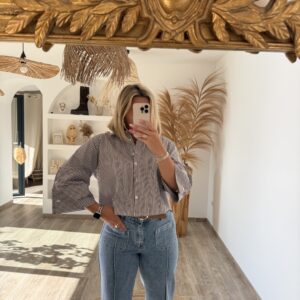 BLOUSE A RAYURE - ARIA