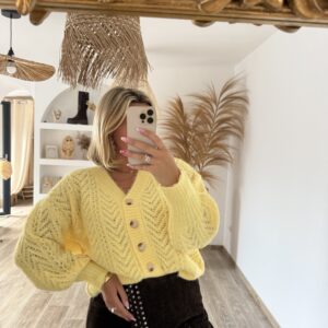 PULL IRIS - JAUNE