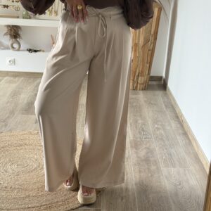 PANTALON LEANE - BEIGE