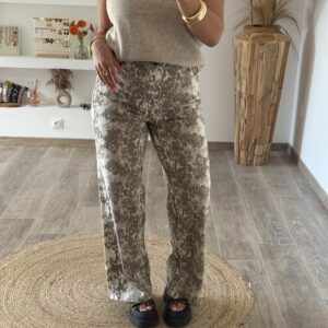 JEANS À MOTIFS