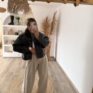 VESTE LOUISON - CHOCO