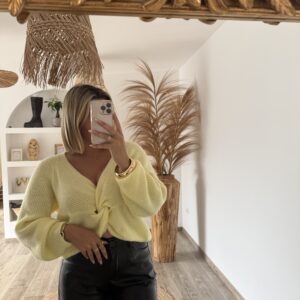 PULL NOMADE - JAUNE