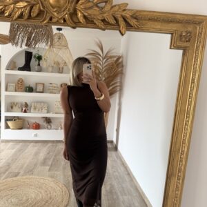 ROBE CARLA - CHOCO