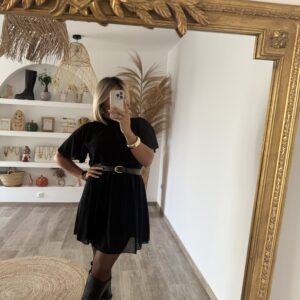 ROBE CARMEN - NOIR