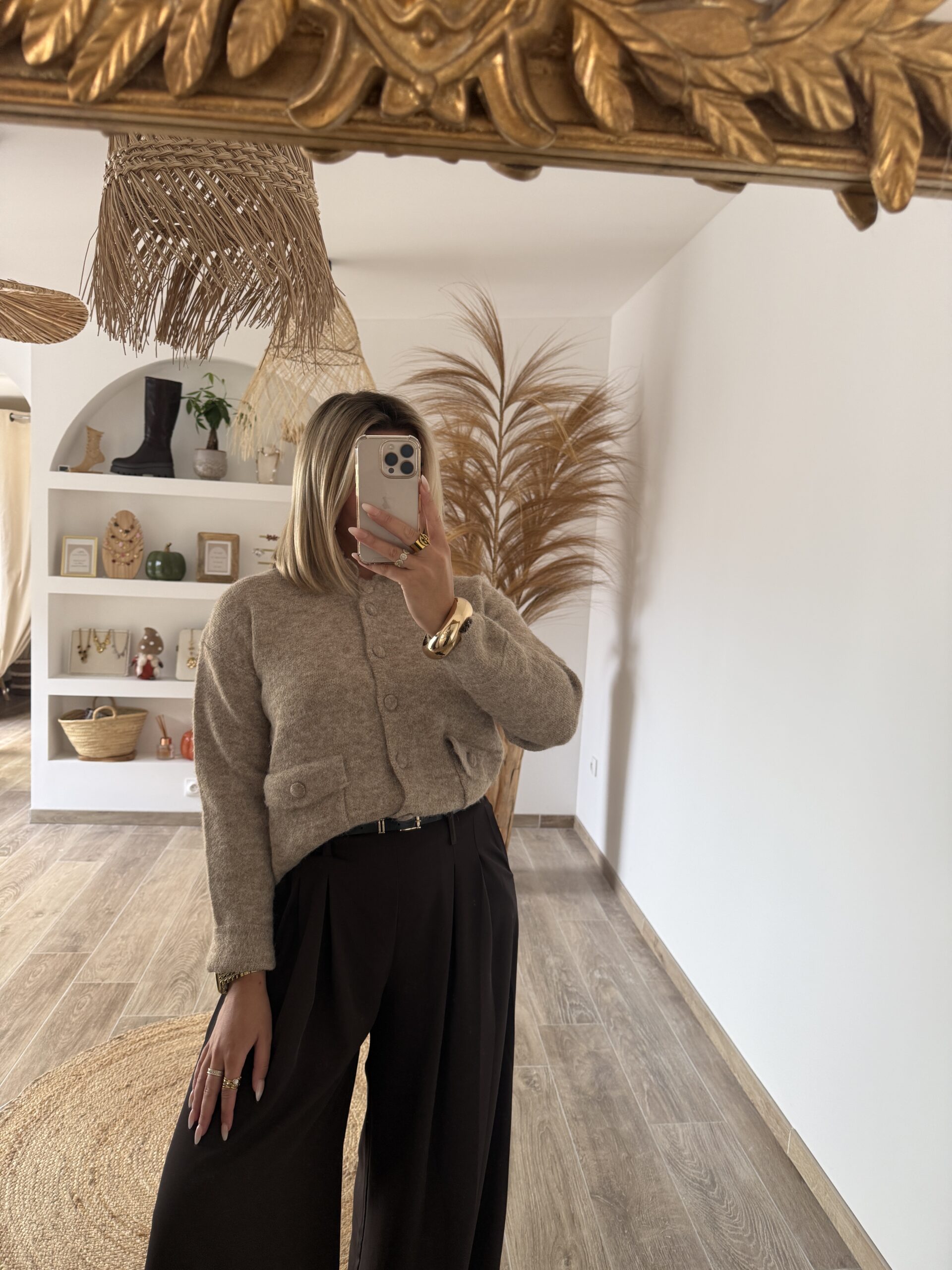 GILET LIVIA - TAUPE – Image 2