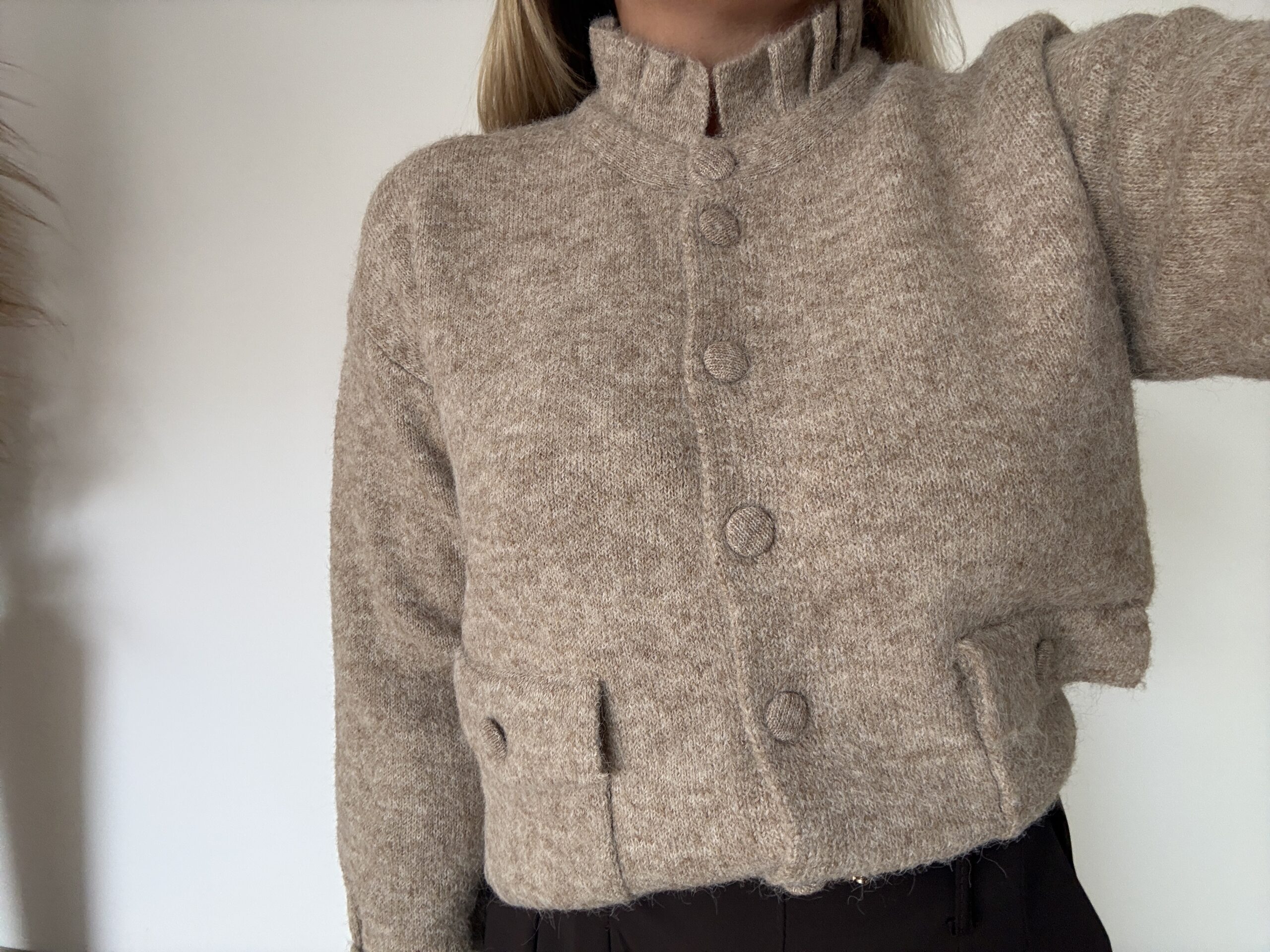 GILET LIVIA - TAUPE