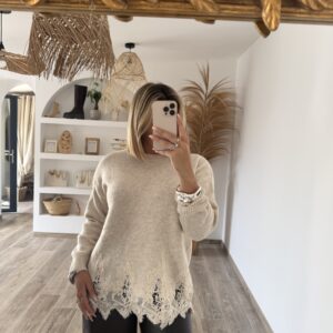 PULL BEIGE - NELA