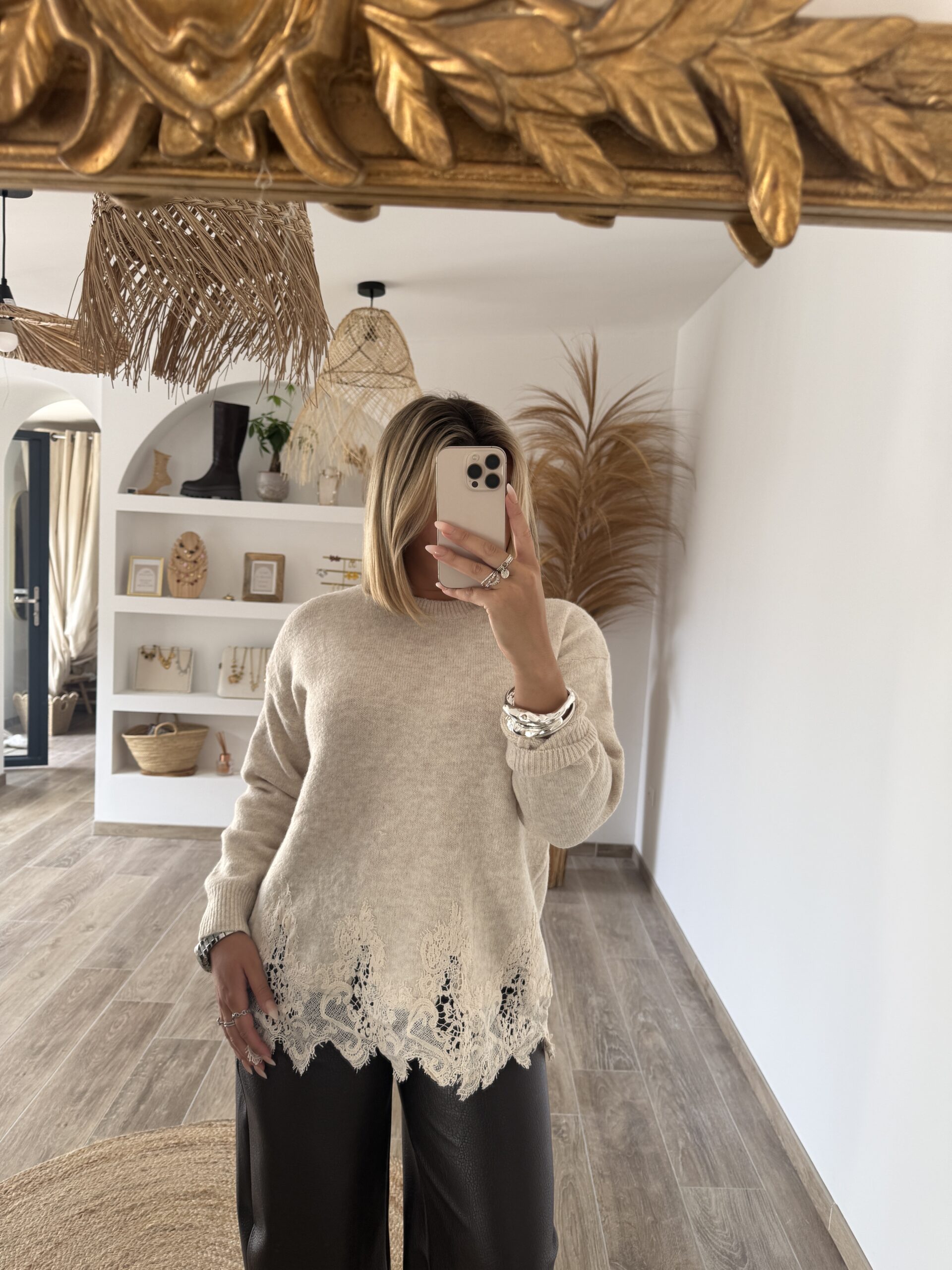 PULL BEIGE - NELA