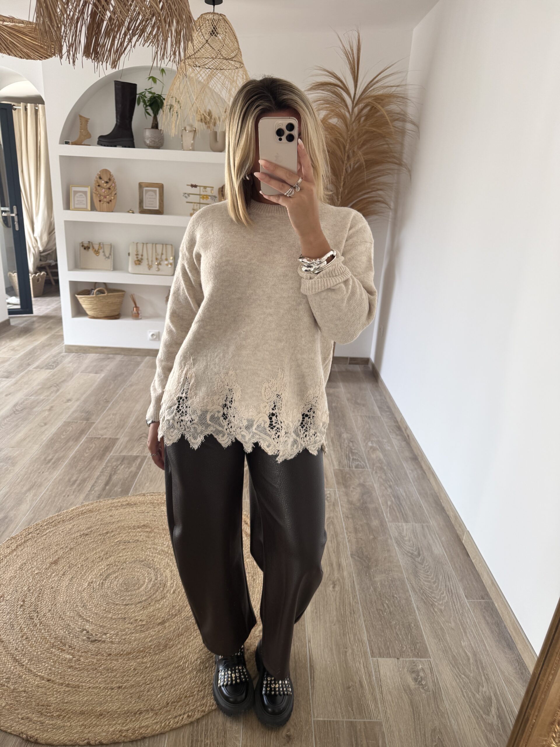 PULL BEIGE - NELA – Image 2