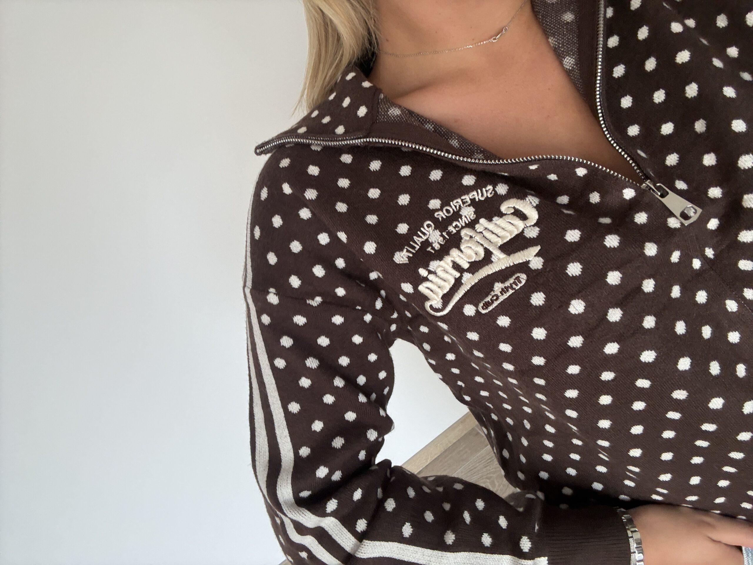GILET À POIS - CALIFORNIA