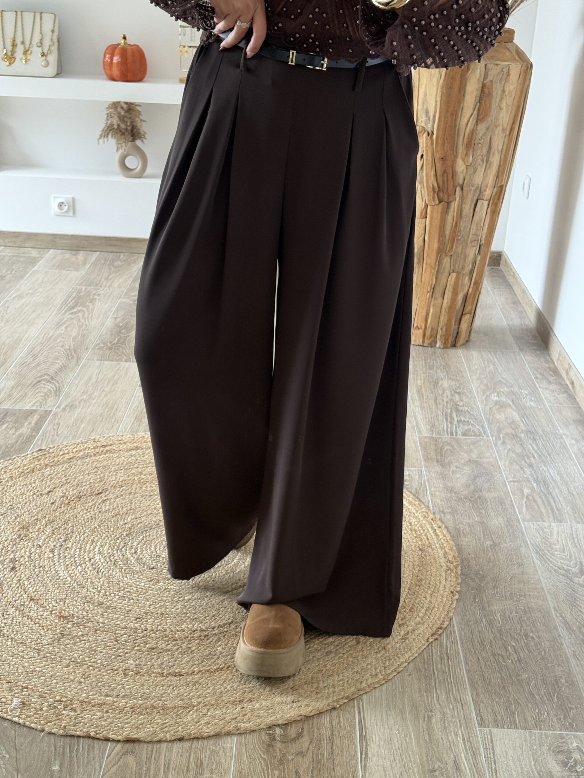 PANTALON LAURENE - CHOCO – Image 2
